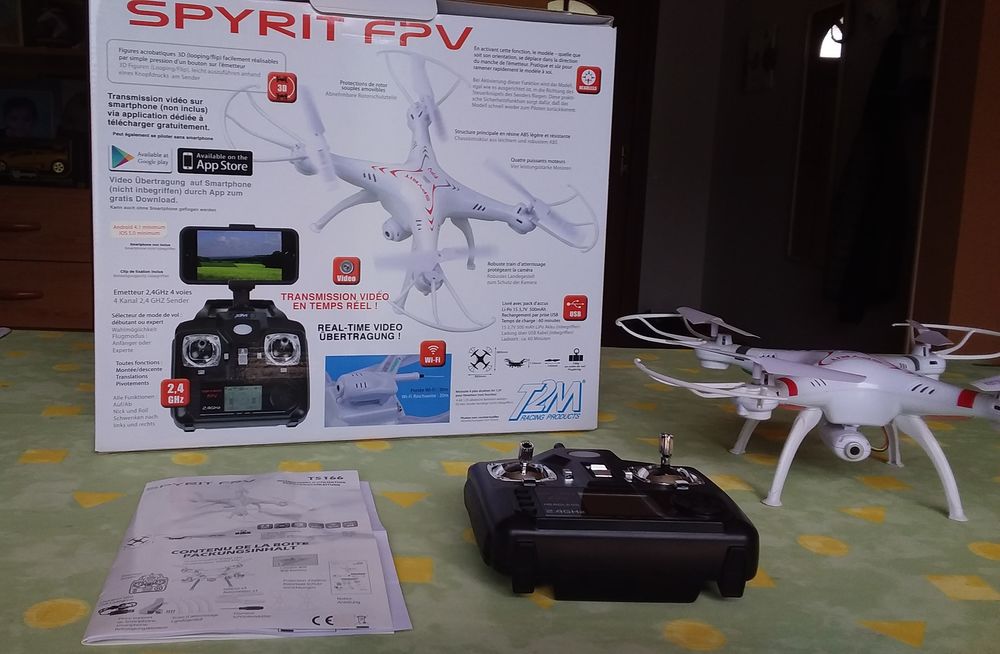 QUADROCOPTERE T2M SPYRIT FPV T5166
40 Le Cap D Agde (34)
