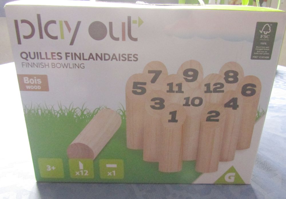 Jeu de quilles finlandaises 12 Riom (63)