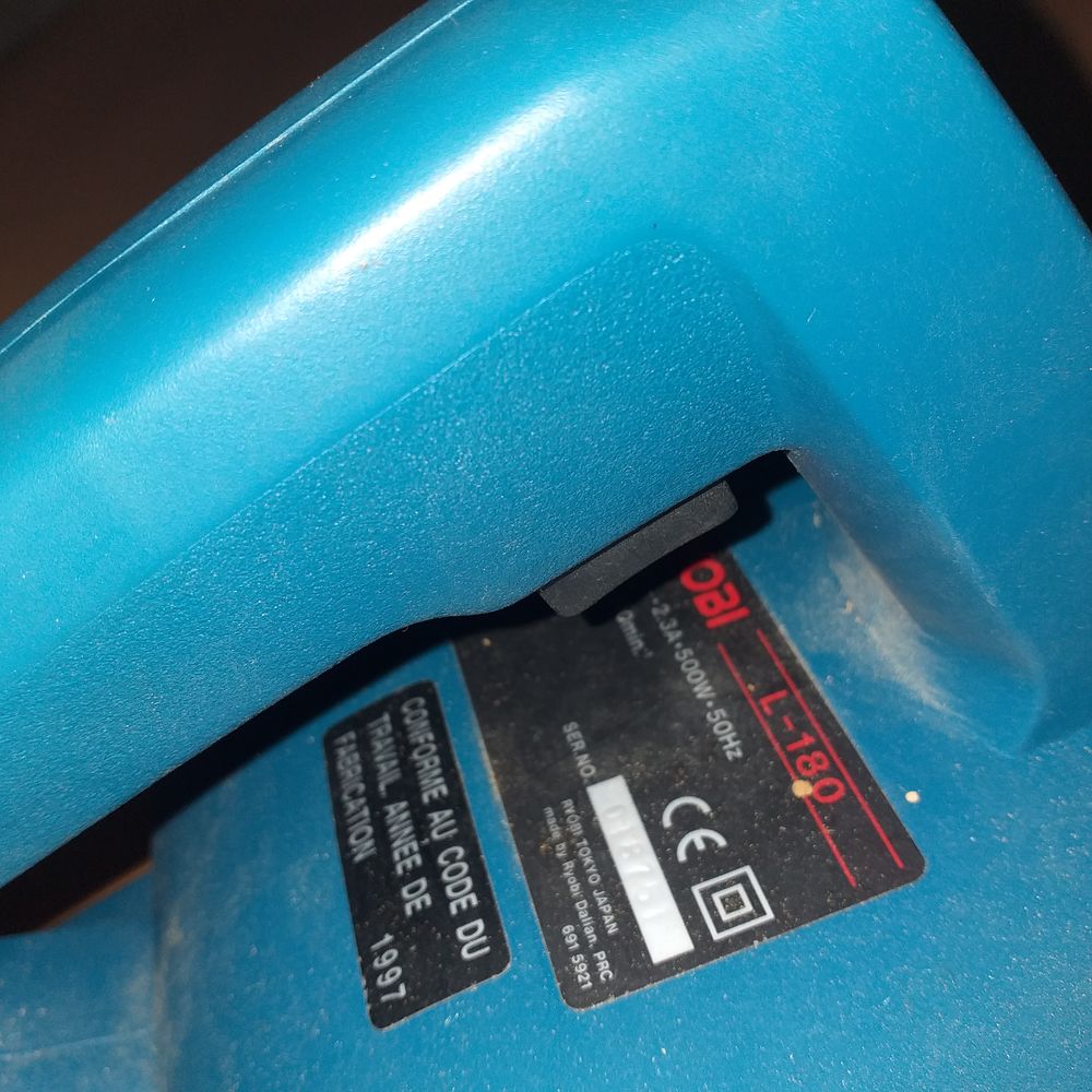 RABOT ELECTRIQUE RYOBI 50 Peypin (13)