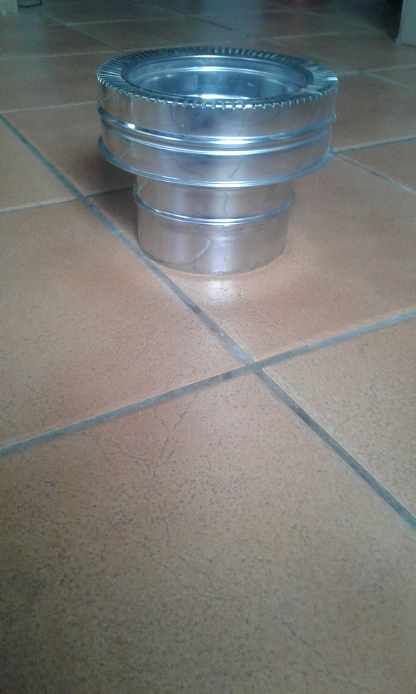 Raccord simple paroi/double paroi Poujoulat 45 Chartres (28)