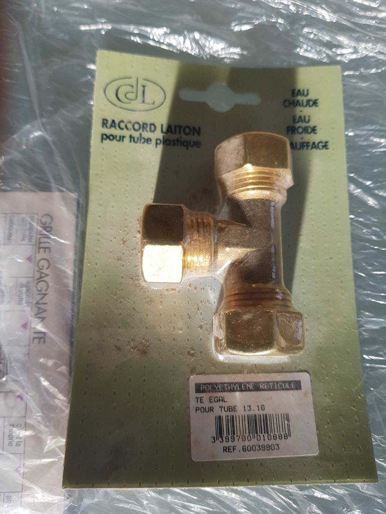 raccords laitons PER 13/16 15 Frontignan (34)