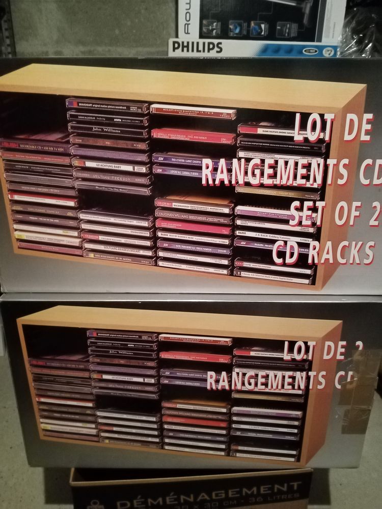 Racks de rangement CD 30 Eaubonne (95)