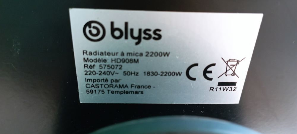 Radiateur � bain d'huile tr�s peu servi BYLISS 30 Saint-Mandrier-sur-Mer (83)