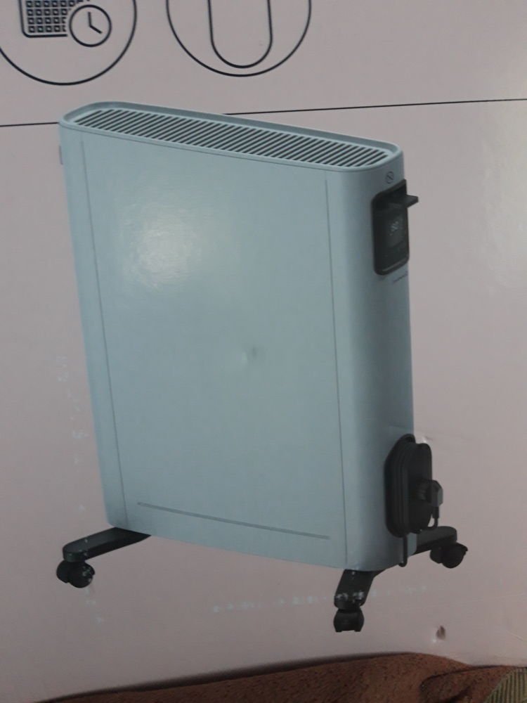 Radiateur c�ramique mobile � inertie s�che 100 S�n� (56)