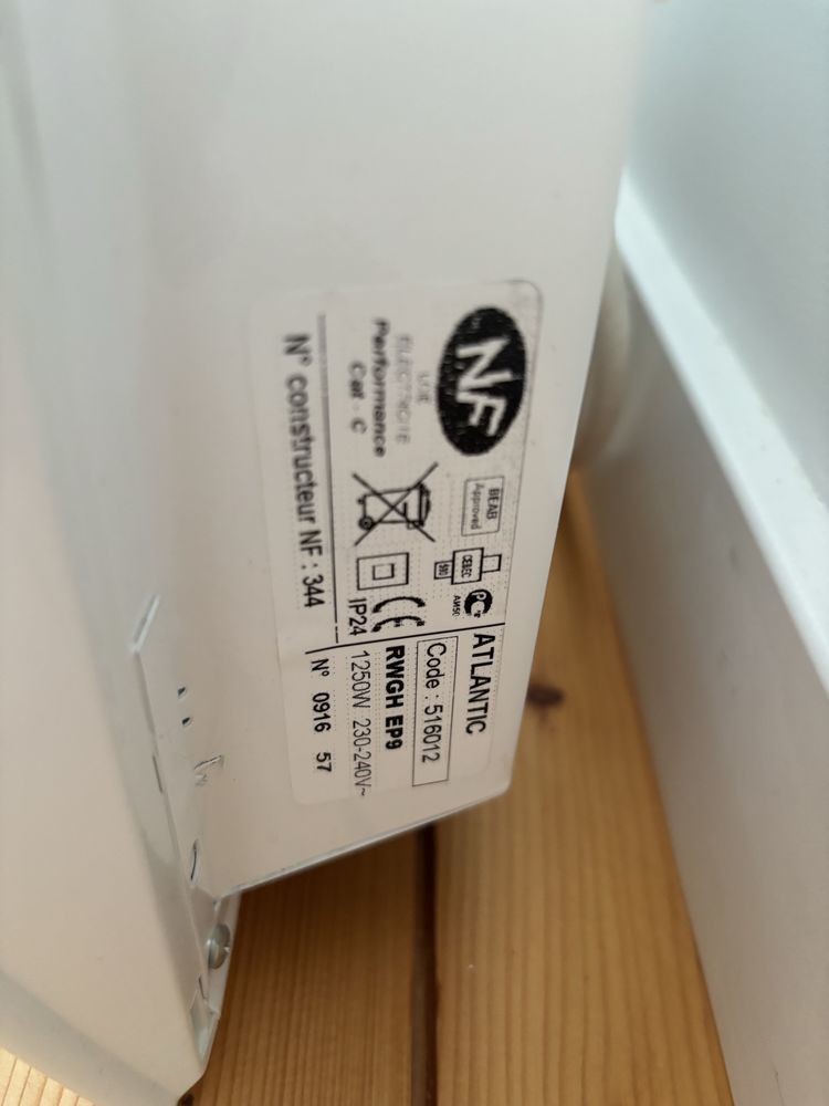 Radiateur �lectrique Atlantic 1250 watts 20 Bologne (52)