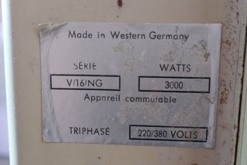 Radiateur �lectrique Nogamatic
25 Bourges (18)