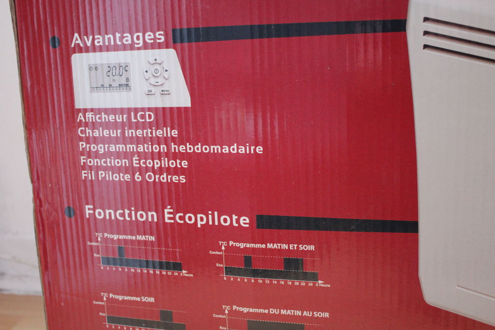 Radiateur � inertie fonte CARRERA Milo 1500w 149 Colombes (92)