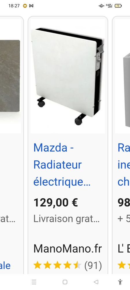 Radiateur � pierre mirida � inertie 90 Vichy (03)