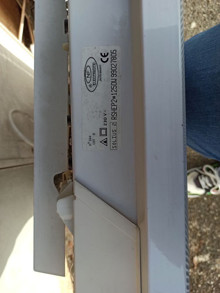 lot 3 radiateurs radiant �lectrique de marque Atlantis 50 Geispolsheim (67)