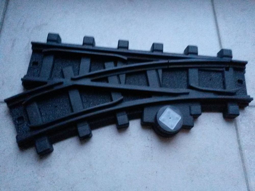 1 rail d'aiguillage gauche PLAYMOBILE pour train playmobile 80 Renneval (02)