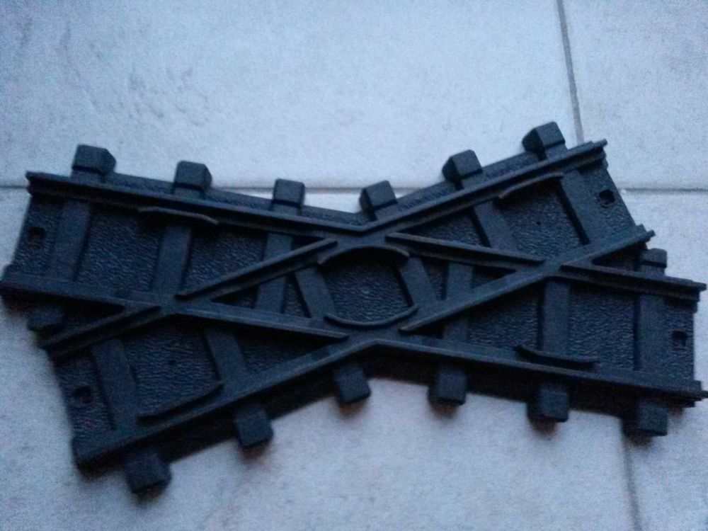 1 rail de croisement PLAYMOBILE pour train playmobile 4011 20 Renneval (02)