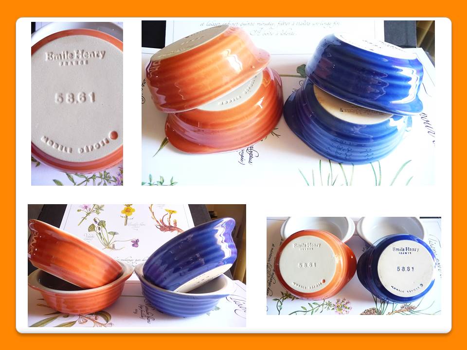 Ramequins c�ramique  Emile Henry  10 Nice (06)