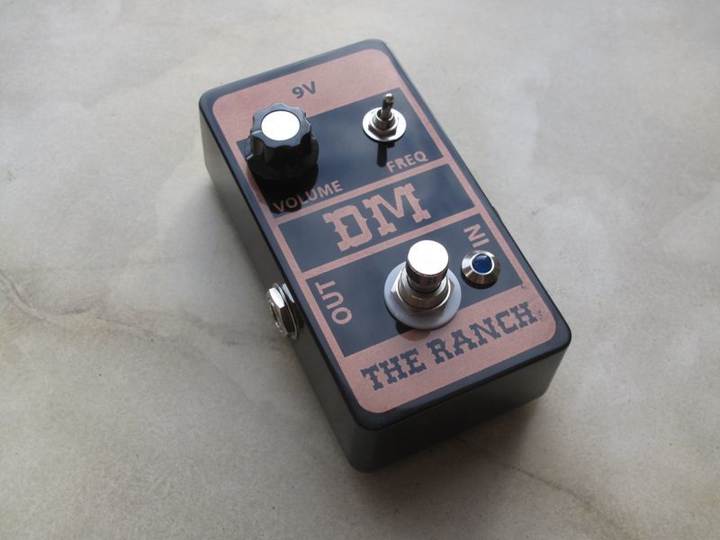 DM The Ranch, treble booster handmade 110 Limoges (87)