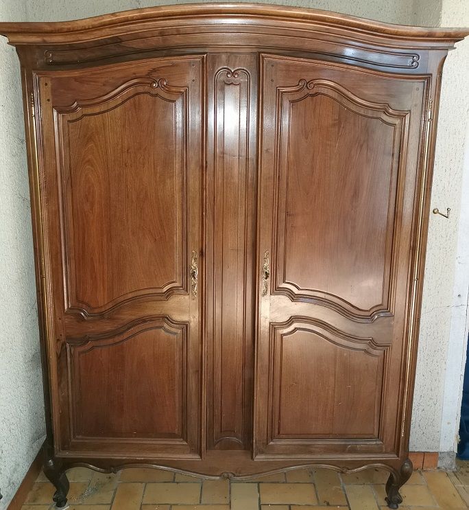 rande armoire bois style Louis XV 80 Lescure (09)