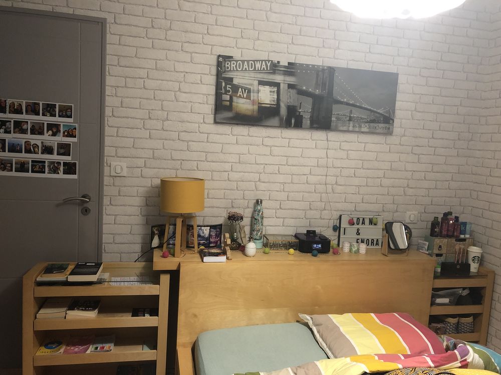 rangements t�te de lit et sommier � lattes 130 La Motte (22)