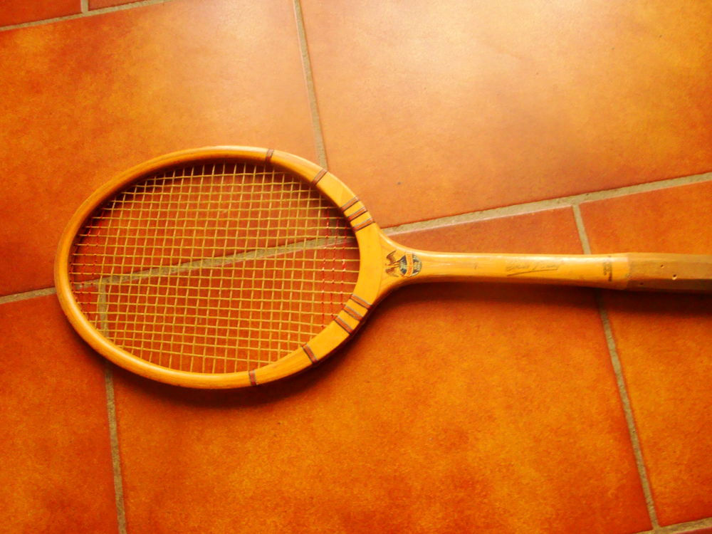 Raquette ancienne vintage THEO REMY cadre de luxe 50 Nimes (30)