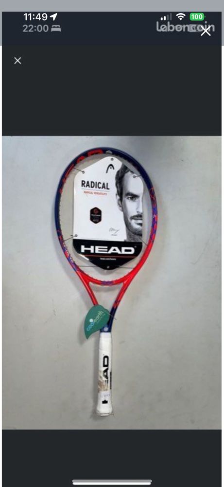 Raquette de tennis Head Graphene Touch Radical MP 2018- Manc 140 Paris 8 (75)