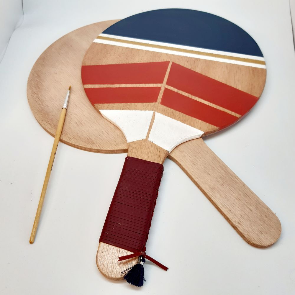 Lot 200 Raquettes en Bois � D�corer - DIY asso loisir 0 Montgermont (35)