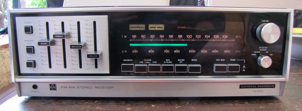 Rare ampli-tuner NATIONAL PANASONIC A8500 349 Cagnes-sur-Mer (06)