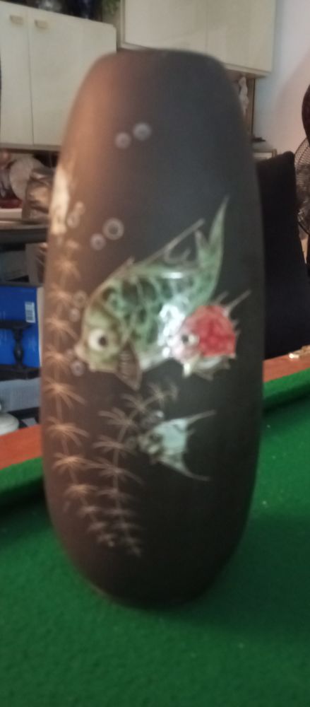 Rare et amusant vase des ann�es 50 d'Arno Kiechle 229 Boulogne-sur-Mer (62)