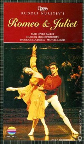 RARE : Ballet Rom�o et Juliette,VHS (R. Noureev) 8 Paris 13 (75)
