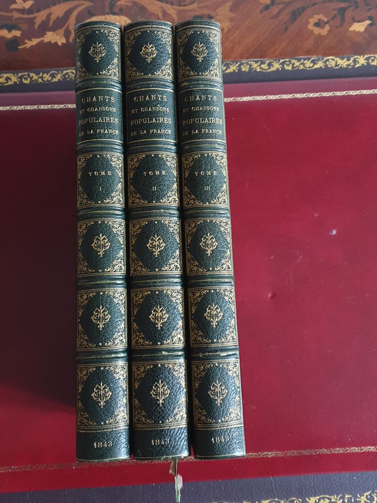 Rare Chants et chansons populaires de France DELLOYE 1843 150 Vichy (03)