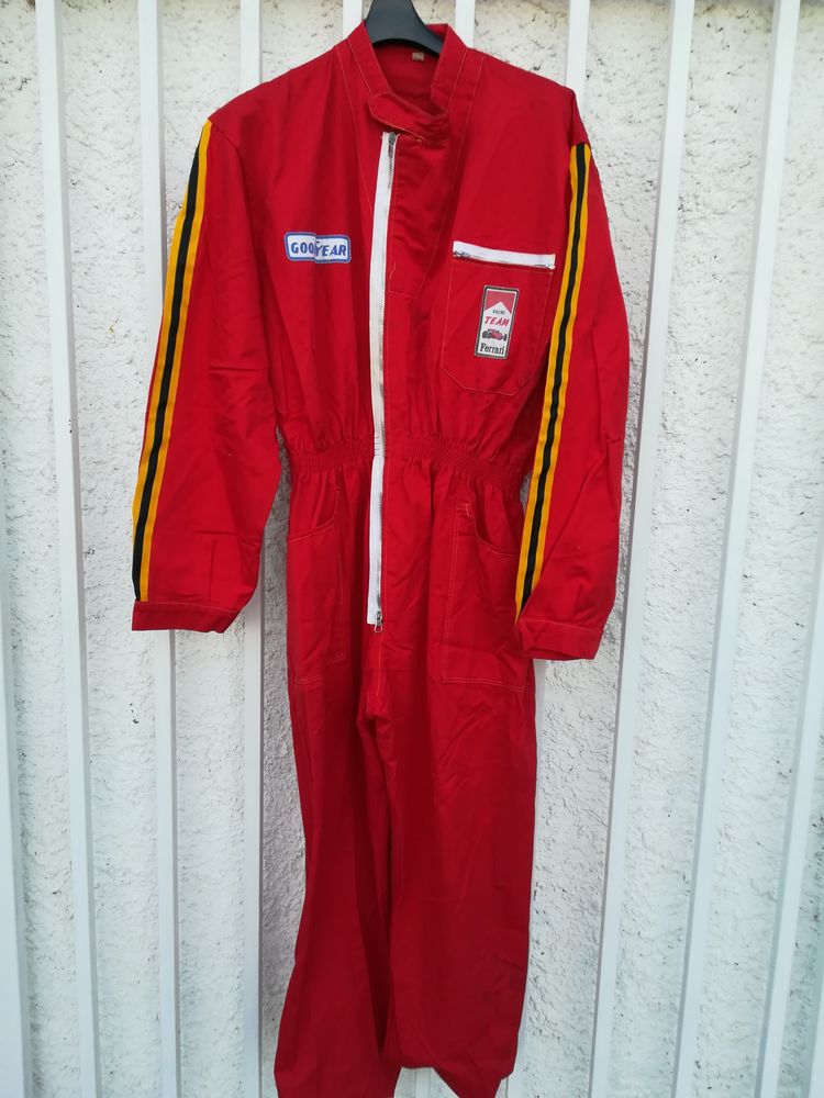 RARE COMBINAISON TEAM FERRARI  VINTEGE TRES BON ETAT 95 Chasselay (69)