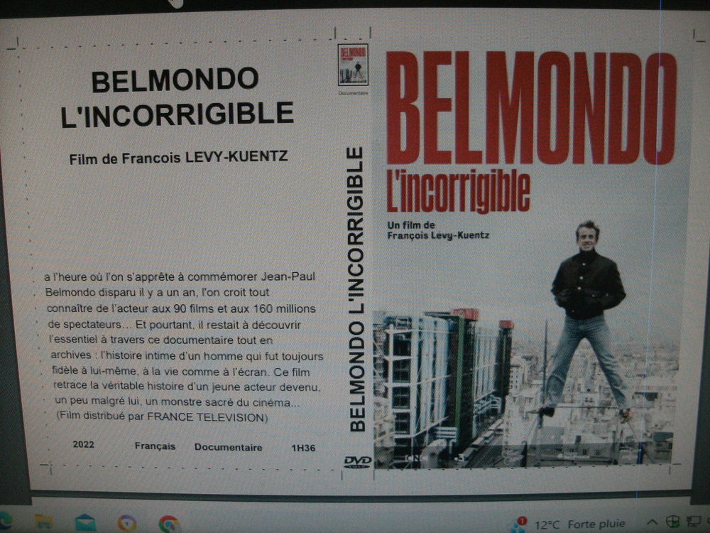 Rare document :    Belmondo l'incorrigible   40 Saint-M�dard-en-Jalles (33)
