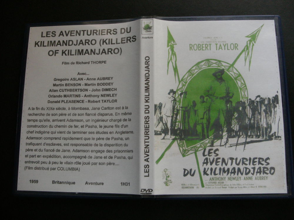 Rare film :   Les aventuriers du Kilimandjaro   40 Saint-M�dard-en-Jalles (33)