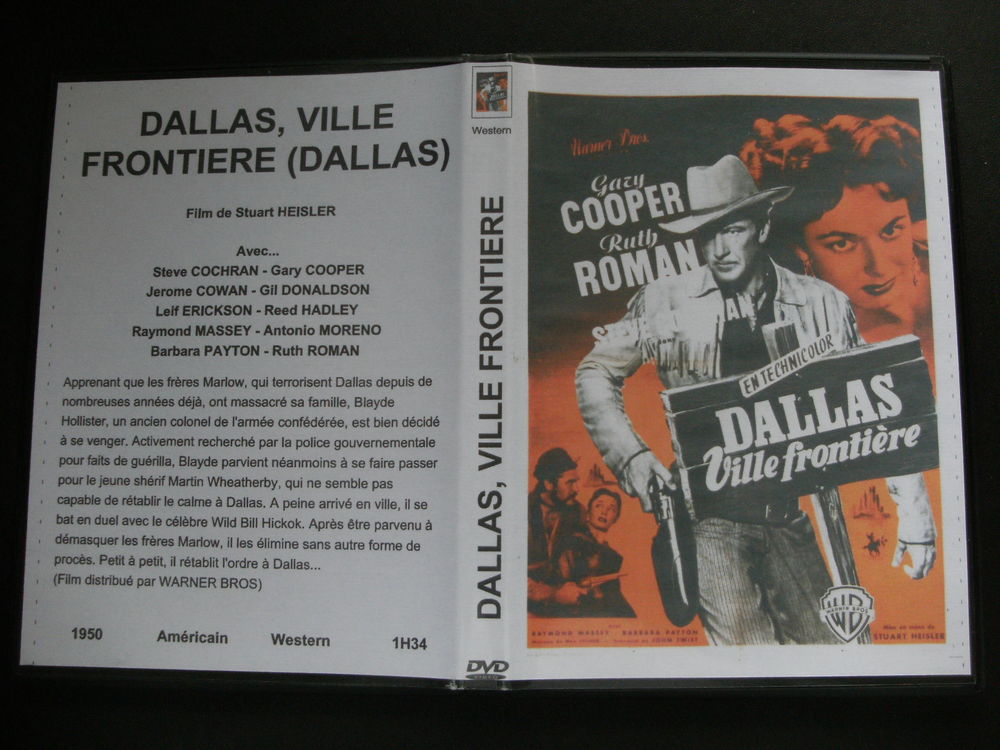 Rare film :   Dallas ville frontiere   40 Saint-M�dard-en-Jalles (33)