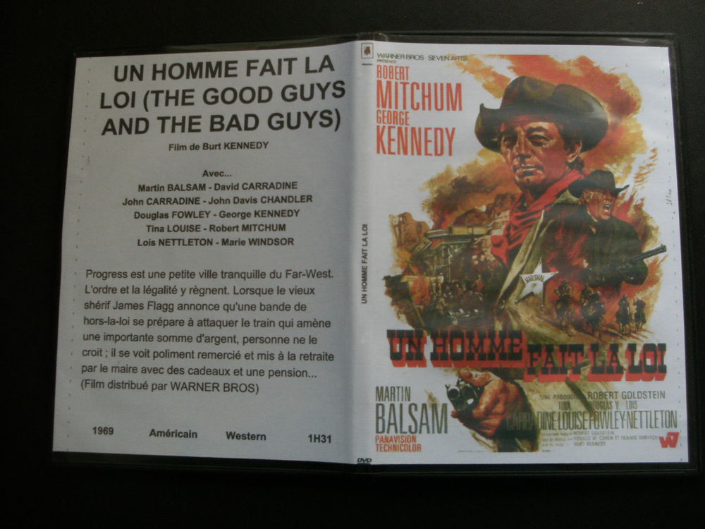 Rare film :    Un homme fait la loi   40 Saint-M�dard-en-Jalles (33)