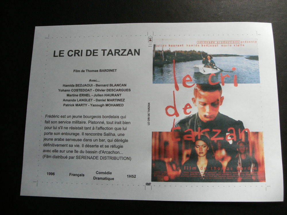 Rare film :   Le cri de tarzan   40 Saint-M�dard-en-Jalles (33)