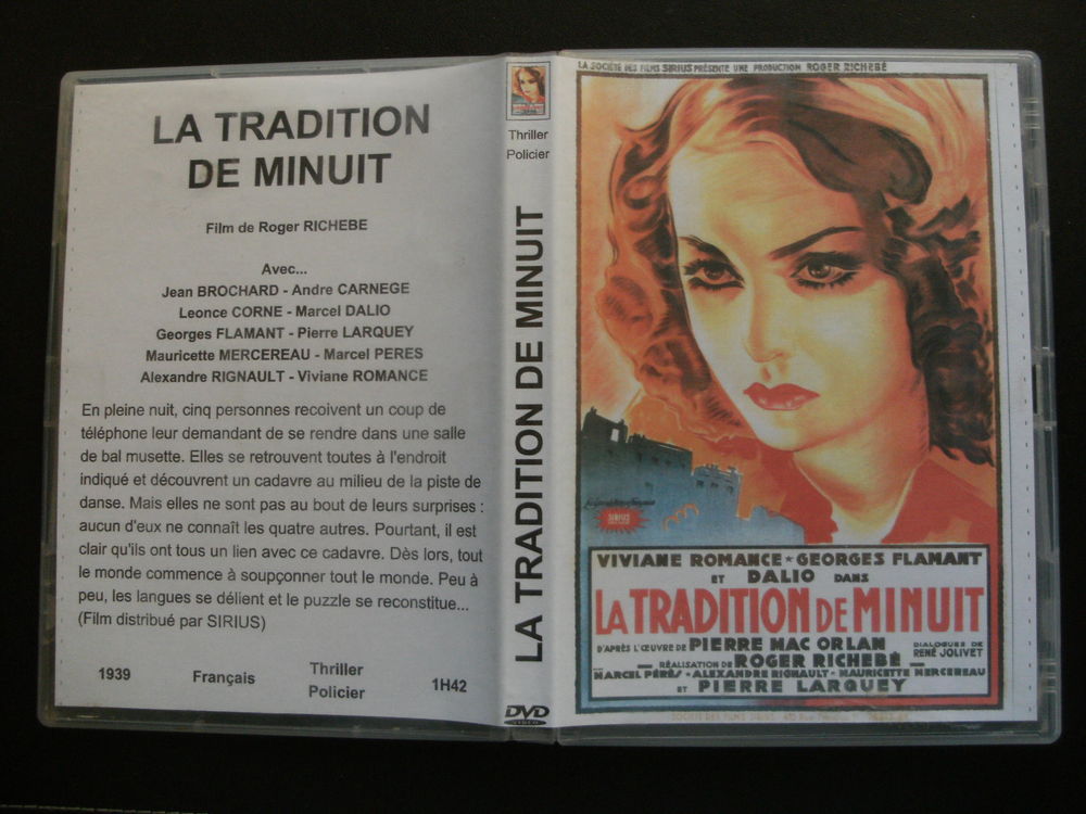Rare film :    La tradition de minuit   40 Saint-M�dard-en-Jalles (33)