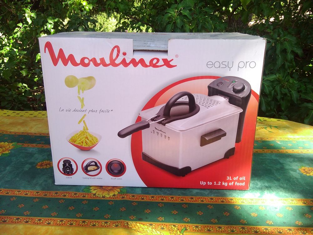 Rare Friteuse Moulinex Easy Pro (noire & Inox) neuve, 59 Aix-en-Provence (13)