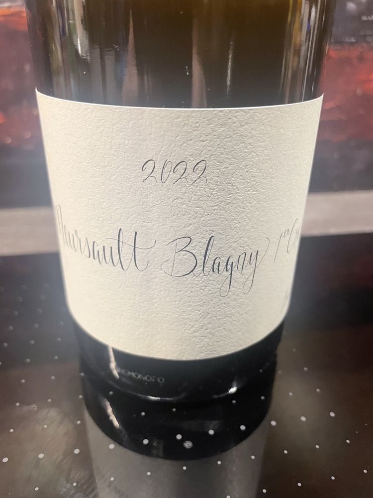 Rare = 1 Bt MEURSAULT Blagny 1erCru 2022 Fr�d�ric COSSARD 145 Vigneux-sur-Seine (91)