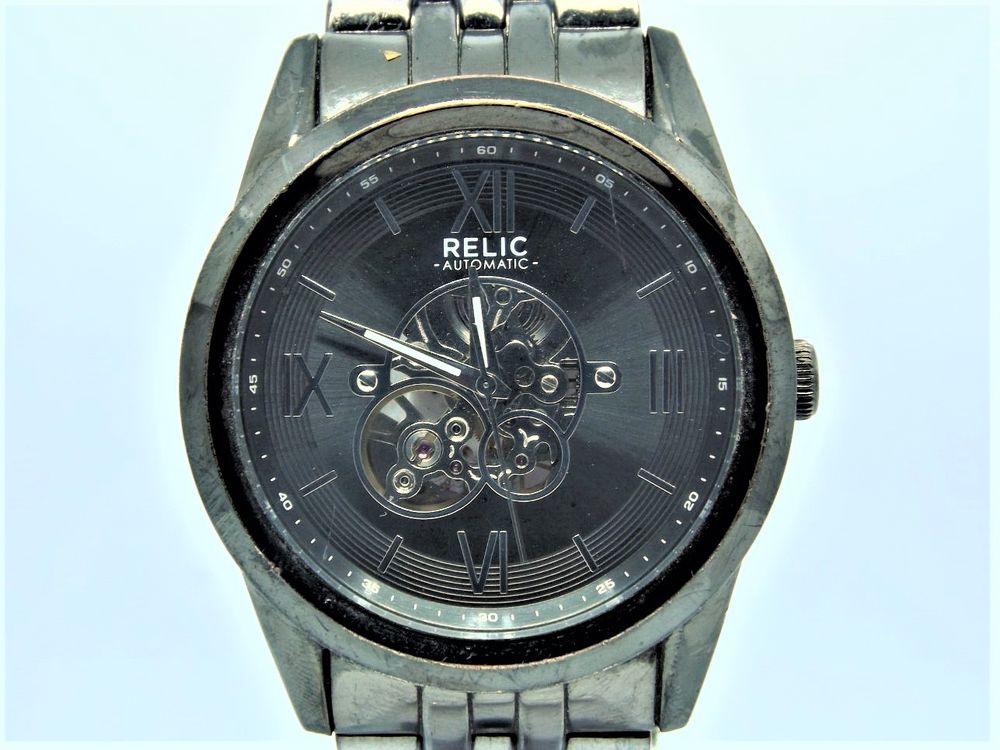 Rare montre automatique Fossil Relic Blaine ZR77268 2016 TBE 125 Larroque (31)