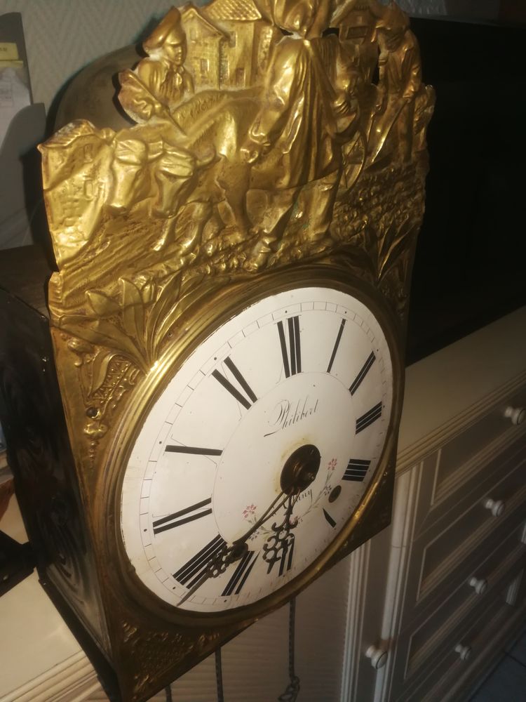 Rare mouvement de comtoise 60 Le Creusot (71)