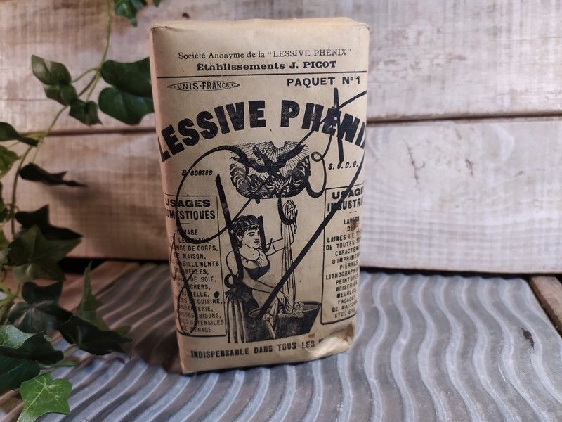 Rare Paquet  Lessive   Ph�nix   Ets Picot, Unis France 1900 60 Loches (37)