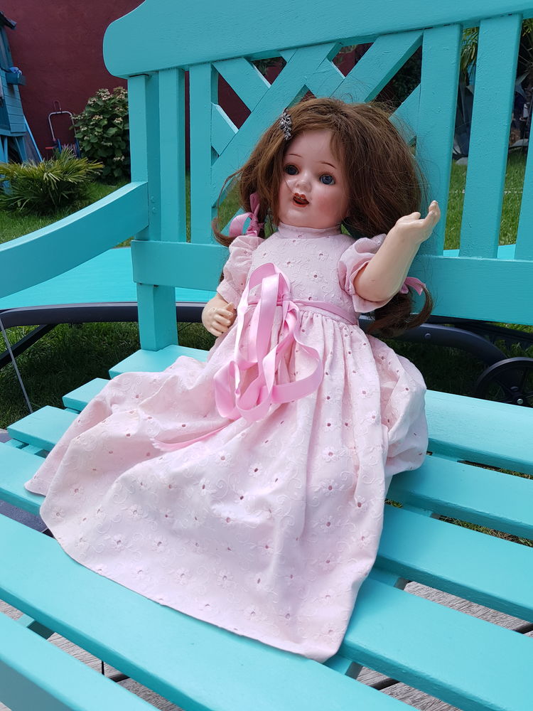 RARE POUPEE PORCELAINE HEUBACH KOPPELSDORF 1920 0 La Rochelle (17)