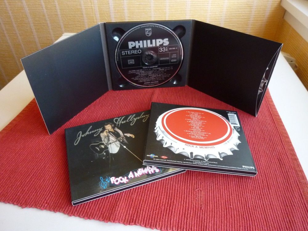 RARE CD  ROCK'N'SLOW  DIGIPACK 3 Volets REMASTERISE 2000 22 Decazeville (12)