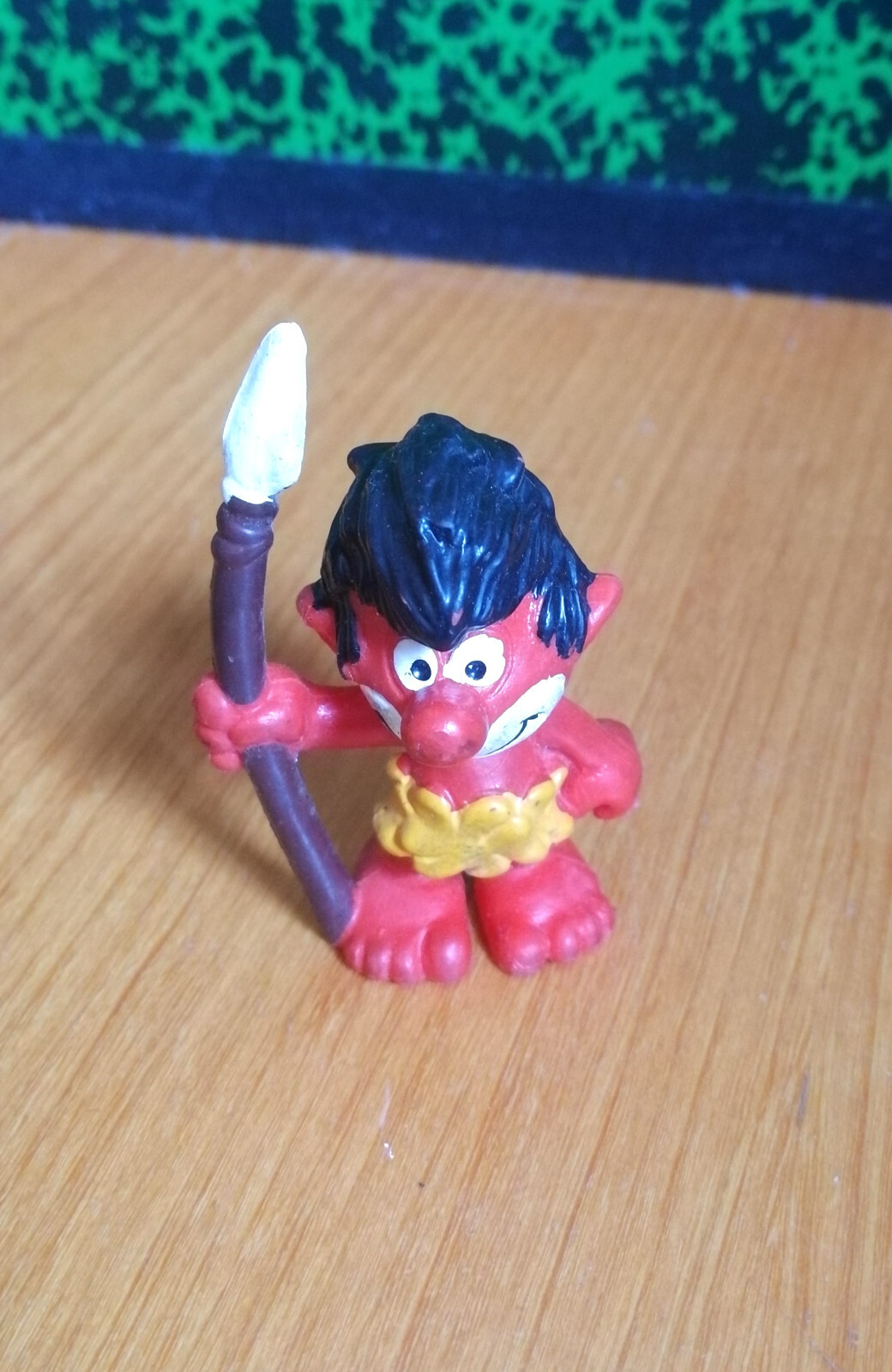 Rare Schtroumpf indig�ne - Schleich - Peyo - Allemagne - 73 10 Argenteuil (95)