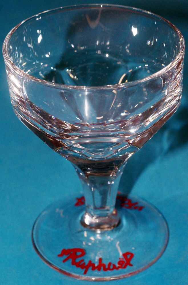 RARES verres COLLECTOR St RAPHA�L 5 Montcy-Notre-Dame (08)