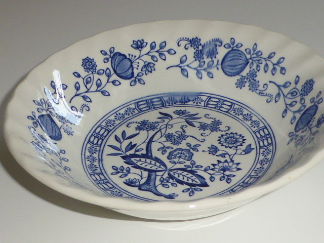 Ravier ou bol � c�r�ales Blue onion Myott Staffordshire 4 Rueil-Malmaison (92)