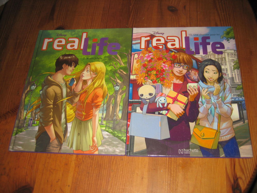 lot 2 bd REAL LIVE 2+10 hachette edition 10 C�zy (89)