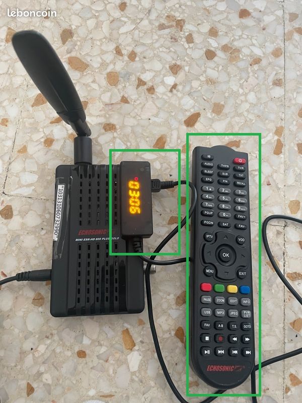 R�cepteur satellite ECHOSONIC : pi�ces d�tach�es 12 Beauchamp (95)