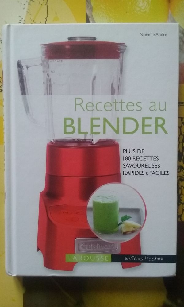 180 recettes � faire au blender . Neuf 5 Le Mans (72)