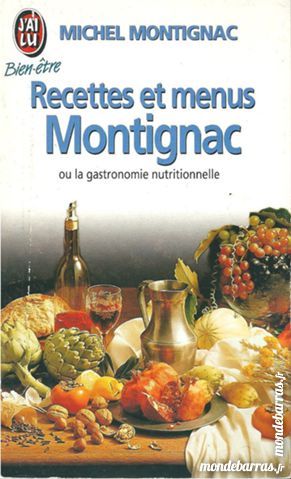 Recettes et menus Montignac (87) 3 Tours (37)