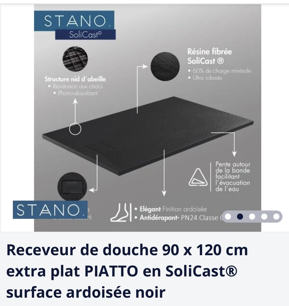 Receveur de douche extra plat 220 Chartres (28)