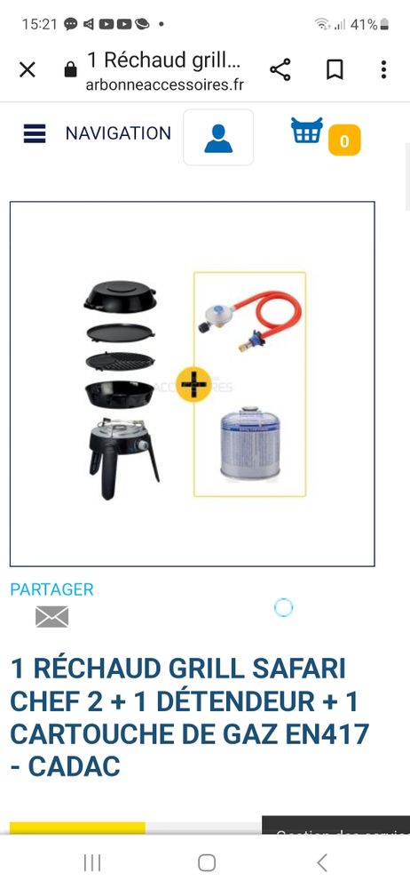 r�chaud grill safari 80 Mont-de-Marsan (40)