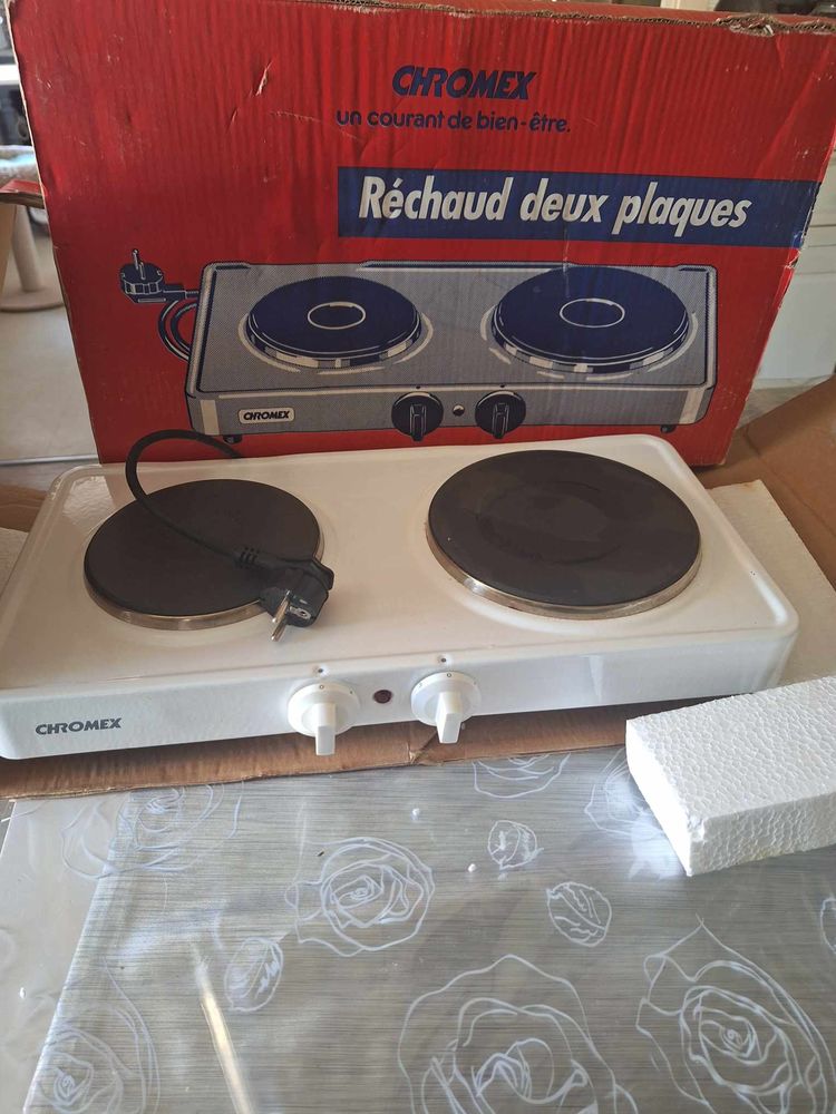 r�chaud 2 plaques chromex neuf ,
7 POSITIONS DE TEMPERATURE 24 Clermont-Ferrand (63)